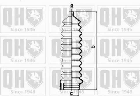 Quinton Hazell QG1084 - Putekļusargs, Stūres iekārta ps1.lv