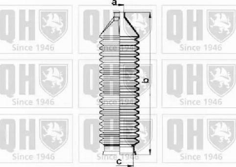 Quinton Hazell QG1087 - Putekļusargs, Stūres iekārta ps1.lv