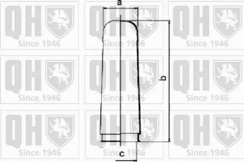 Quinton Hazell QG1081 - Putekļusargs, Stūres iekārta ps1.lv