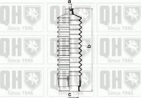 Quinton Hazell QG1141 - Putekļusargu komplekts, Stūres iekārta ps1.lv