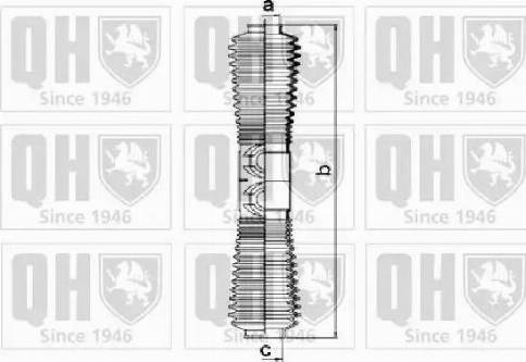 Quinton Hazell QG1315 - Putekļusargs, Stūres iekārta ps1.lv