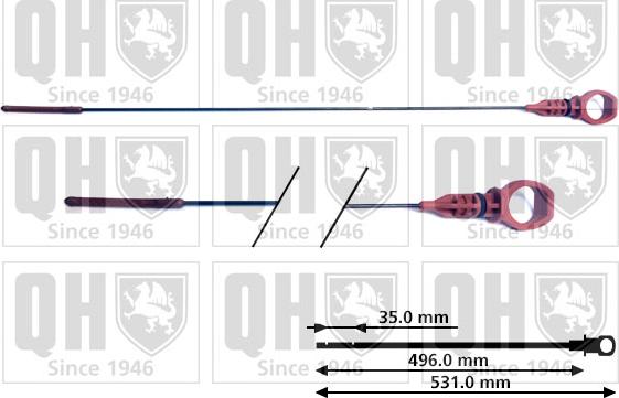 Quinton Hazell QOD104 - Eļļas tausts ps1.lv