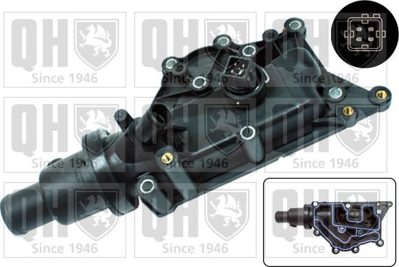 Quinton Hazell QTH694K - Termostats, Dzesēšanas šķidrums ps1.lv