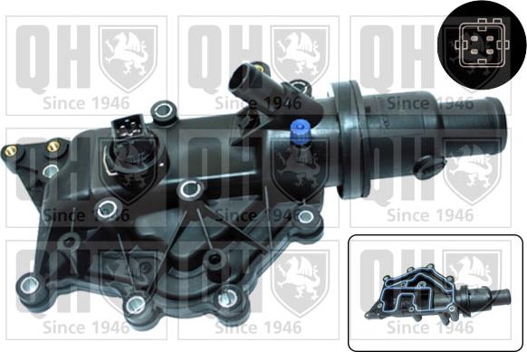 Quinton Hazell QTH657K - Termostats, Dzesēšanas šķidrums ps1.lv