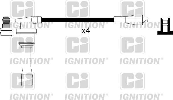 Quinton Hazell XC999 - Augstsprieguma vadu komplekts ps1.lv