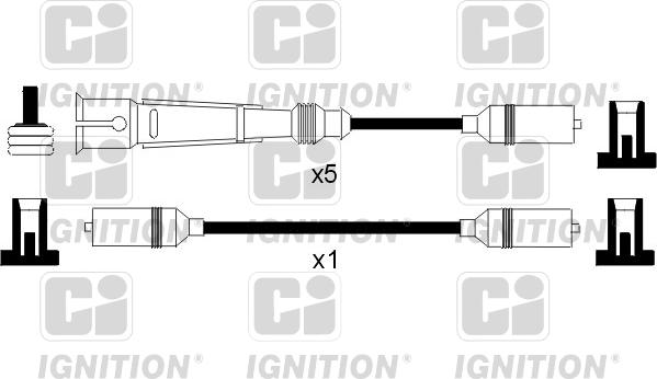 Quinton Hazell XC953 - Augstsprieguma vadu komplekts ps1.lv