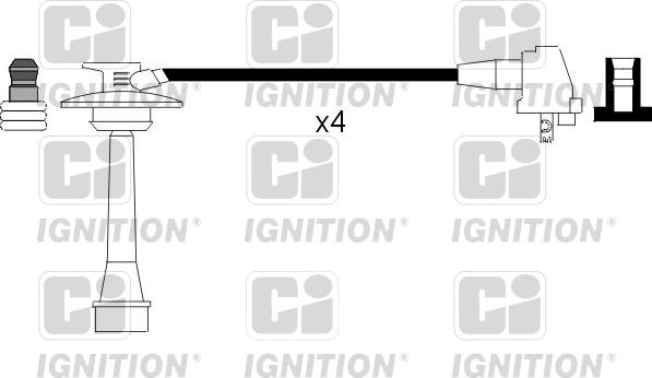 Quinton Hazell XC952 - Augstsprieguma vadu komplekts ps1.lv