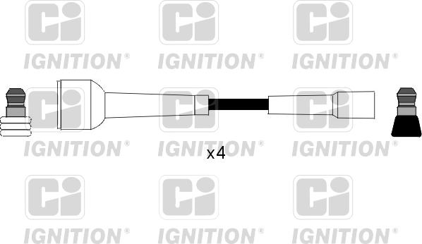 Quinton Hazell XC968 - Augstsprieguma vadu komplekts ps1.lv