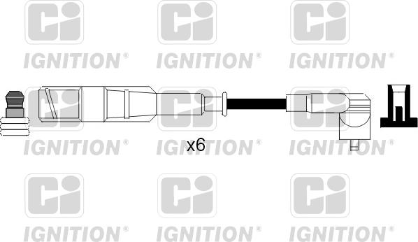 Quinton Hazell XC1088 - Augstsprieguma vadu komplekts ps1.lv