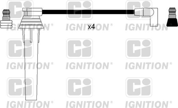 Quinton Hazell XC1210 - Augstsprieguma vadu komplekts ps1.lv