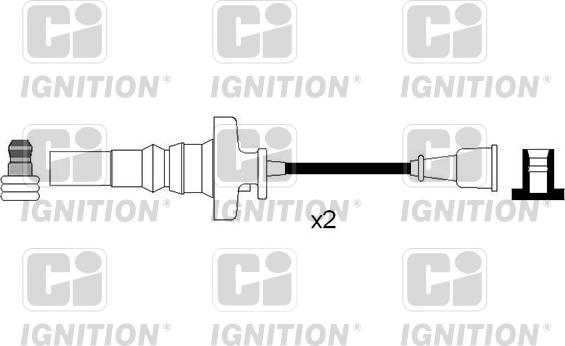 Quinton Hazell XC1220 - Augstsprieguma vadu komplekts ps1.lv