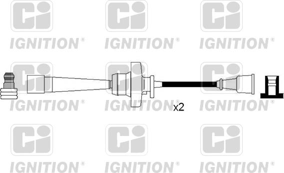 Quinton Hazell XC1227 - Augstsprieguma vadu komplekts ps1.lv