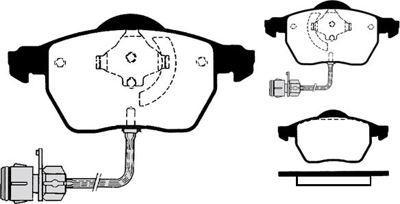 SACHS 111_0600 - Bremžu uzliku kompl., Disku bremzes ps1.lv