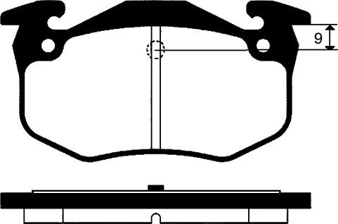 BENDIX DB1301 - Bremžu uzliku kompl., Disku bremzes ps1.lv