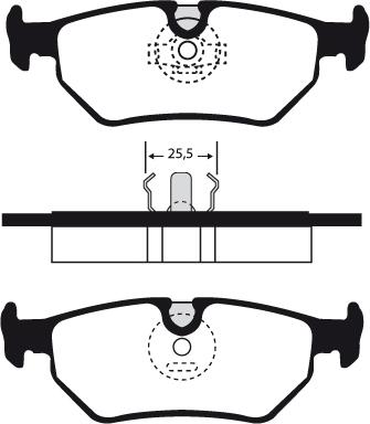 Zimmermann 212761702 - Bremžu uzliku kompl., Disku bremzes ps1.lv