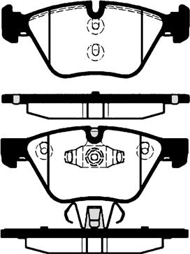 TRUPART DP41699RS - Bremžu uzliku kompl., Disku bremzes ps1.lv