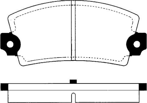 Magneti Marelli 363702160143 - Bremžu uzliku kompl., Disku bremzes ps1.lv