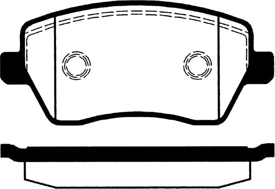 SAFETY TD1435 - Bremžu uzliku kompl., Disku bremzes ps1.lv