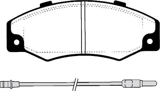 Magneti Marelli 363702160297 - Bremžu uzliku kompl., Disku bremzes ps1.lv