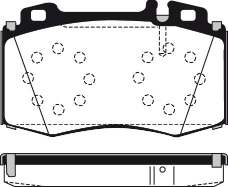 DJ Parts BP1875 - Bremžu uzliku kompl., Disku bremzes ps1.lv