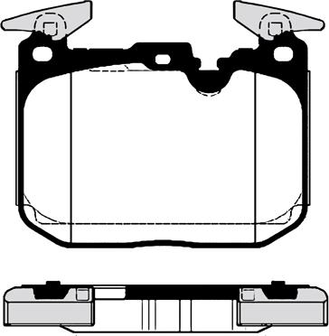 BOSCH 986494947 - Bremžu uzliku kompl., Disku bremzes ps1.lv