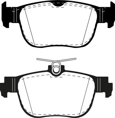 Brembo P85189N - Bremžu uzliku kompl., Disku bremzes ps1.lv