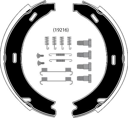 Raicam RA26872 - Bremžu loku kompl., Stāvbremze ps1.lv