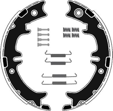 Raicam RA28861 - Bremžu loku kompl., Stāvbremze ps1.lv