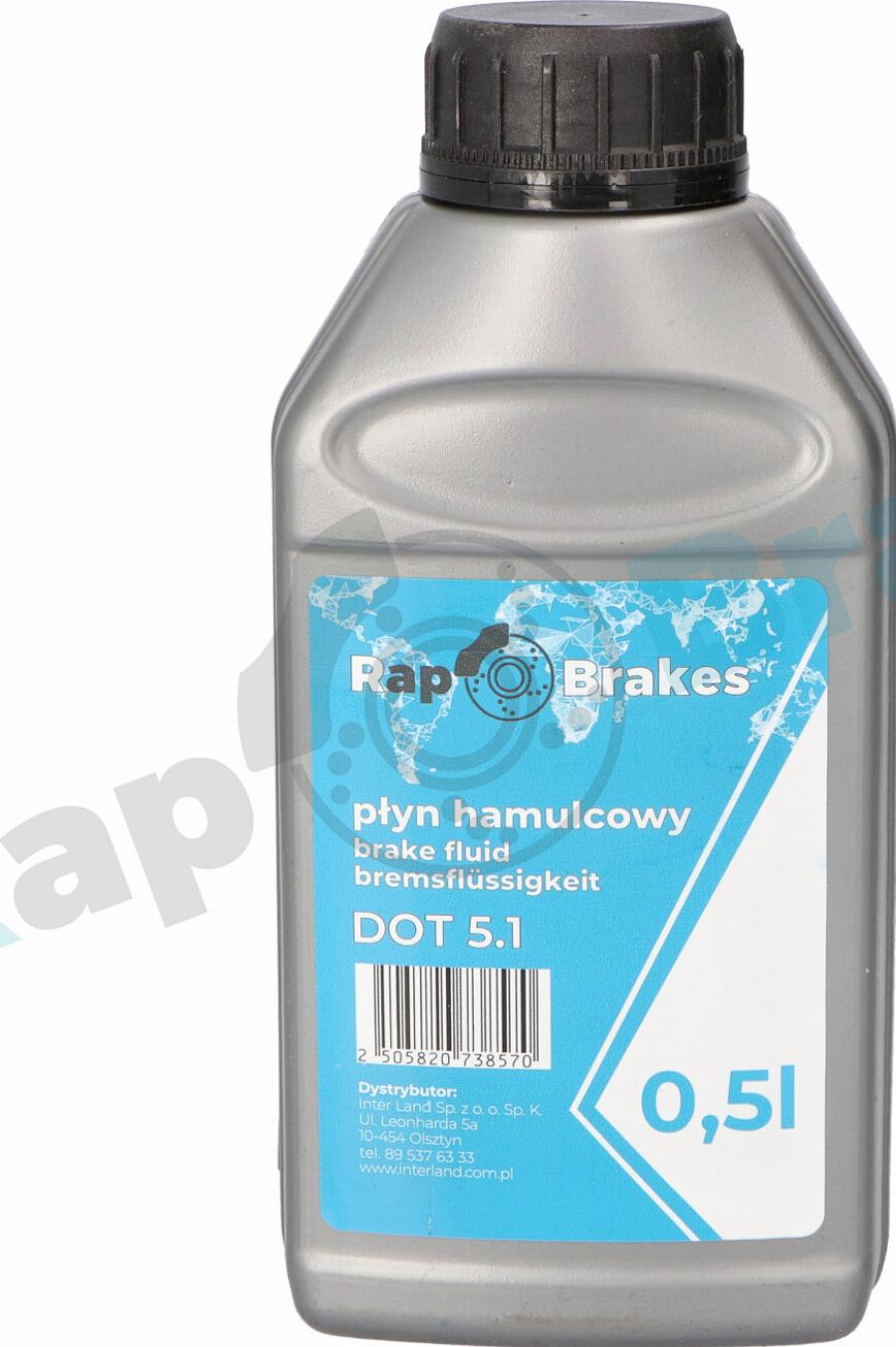 RAP BRAKES R-LPH05 5.1 0.5L - Bremžu šķidrums ps1.lv