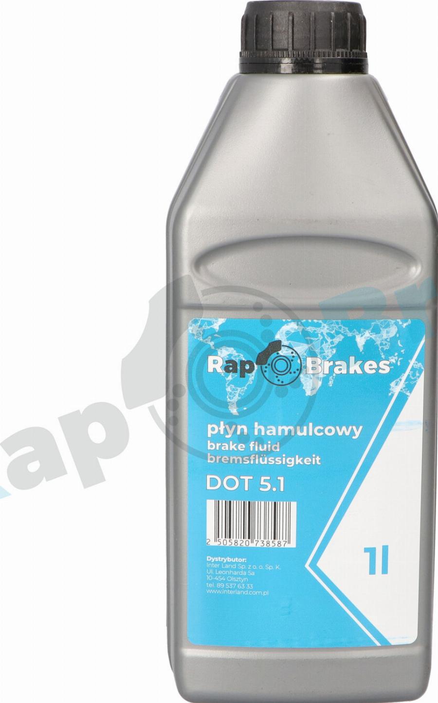 RAP BRAKES R-LPH1 5.1 1L - Bremžu šķidrums ps1.lv