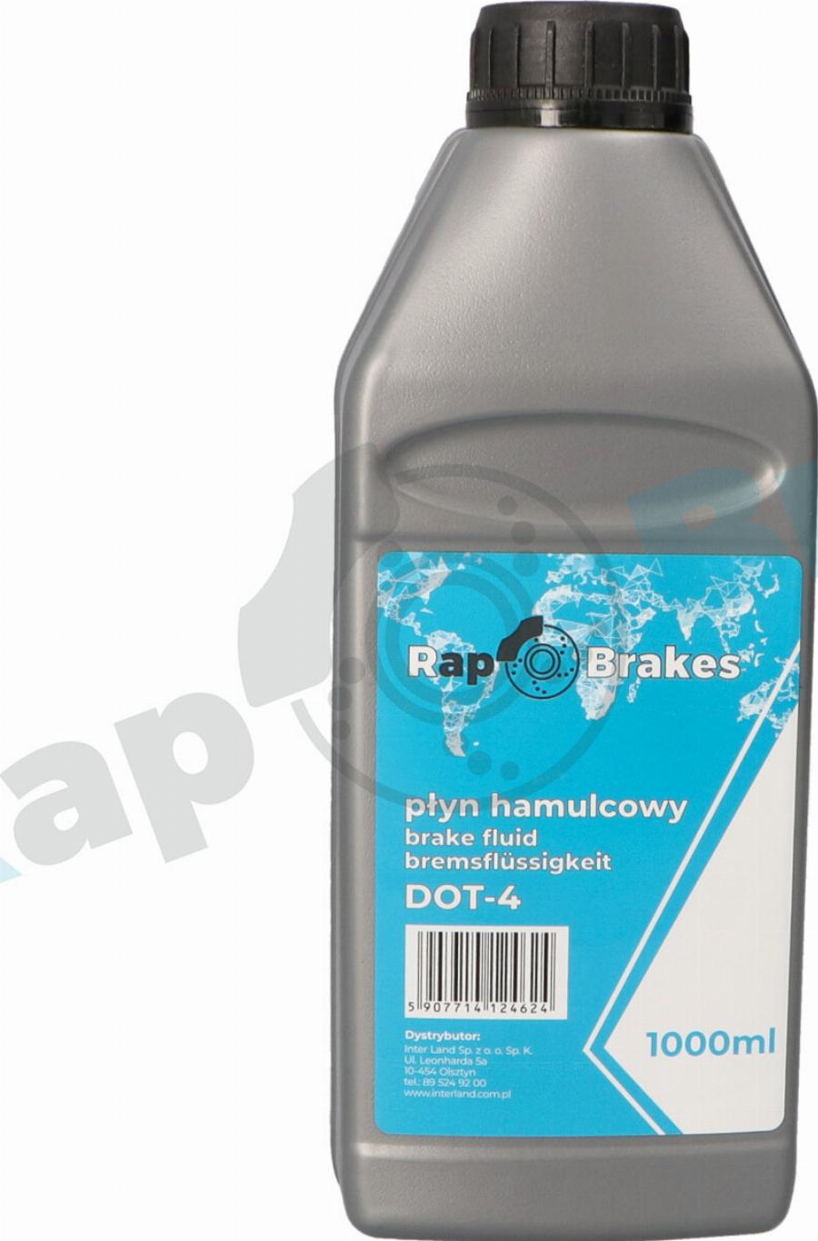 RAP BRAKES R-LPH1 1,0L - Bremžu šķidrums ps1.lv