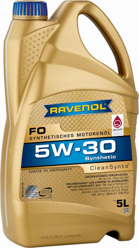 Ravenol 4014835722996 - Motoreļļa ps1.lv