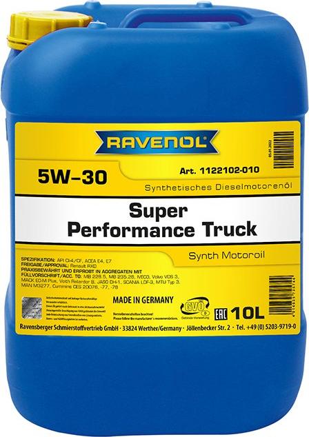Ravenol 1122102-B20-01-888 - Motoreļļa ps1.lv
