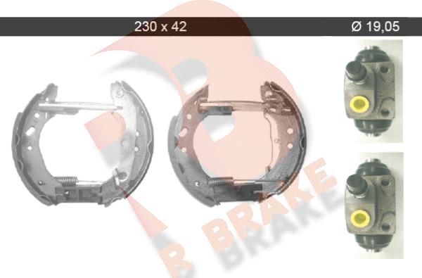 R Brake 79RBKT0041 - Bremžu loku komplekts ps1.lv