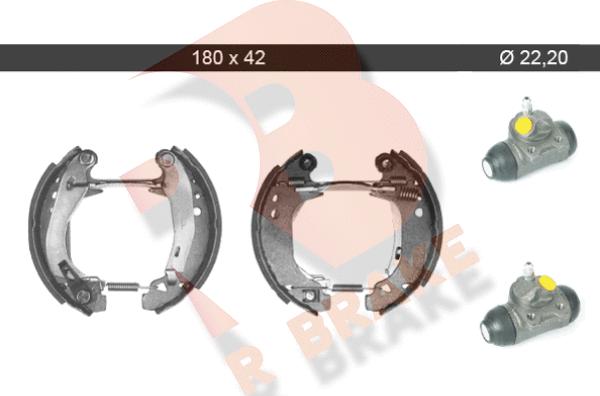 R Brake 79RBKT0065 - Bremžu loku komplekts ps1.lv