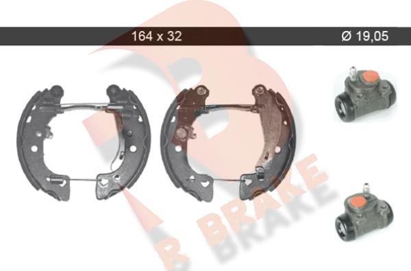 R Brake 79RBKT0100 - Bremžu loku komplekts ps1.lv