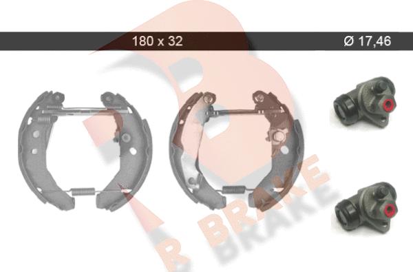 R Brake 79RBKT0101 - Bremžu loku komplekts ps1.lv