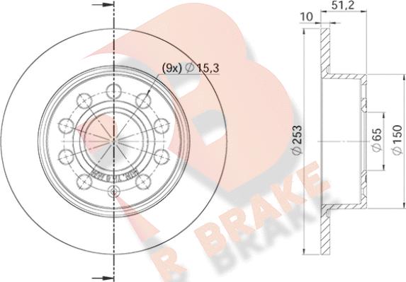 Textar 92120903 - Bremžu diski ps1.lv