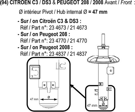 Record France 104673 - Amortizators ps1.lv