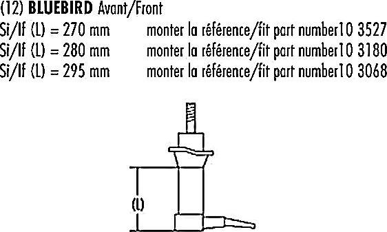 Record France 103068 - Amortizators ps1.lv