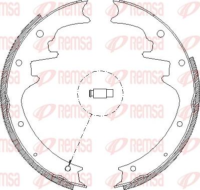 Remsa 4423.00 - Bremžu loki ps1.lv