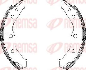 Remsa 4547.00 - Bremžu loki ps1.lv