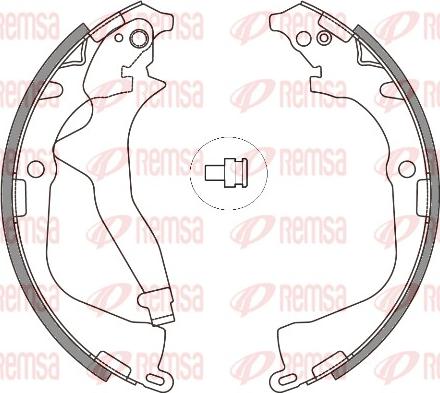 Remsa 4648.00 - Bremžu loki ps1.lv