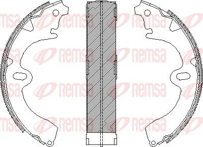 Remsa 4097.00 - Bremžu loki ps1.lv