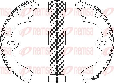 Remsa 4097.01 - Bremžu loki ps1.lv