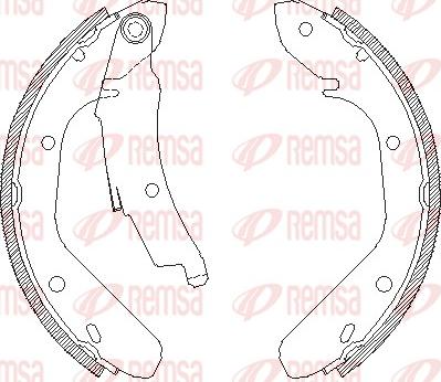 Remsa 4024.00 - Bremžu loki ps1.lv