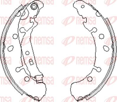 Remsa 4238.00 - Bremžu loki ps1.lv