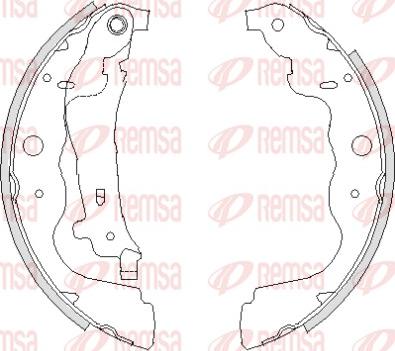 Remsa 4237.00 - Bremžu loki ps1.lv