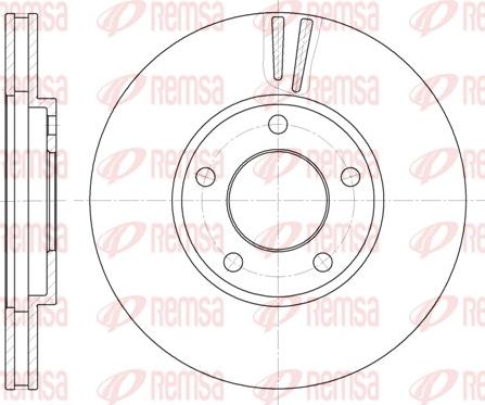 Remsa 6419.10 - Bremžu diski ps1.lv