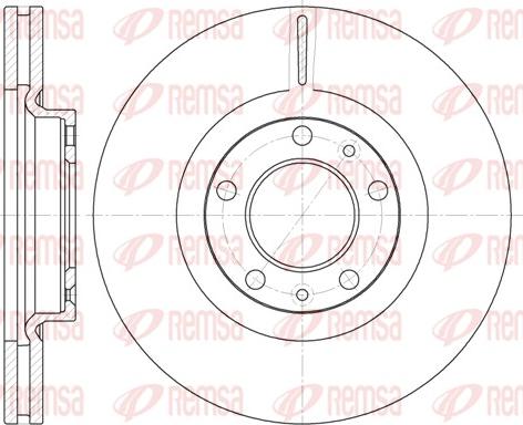 Remsa 6693.10 - Bremžu diski ps1.lv